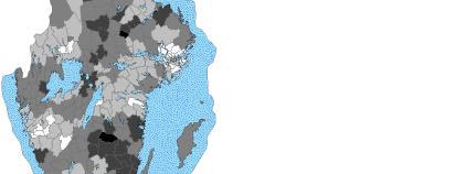 landet. Flest vårdtillfällen per 100 000 invånare är det framförallt i norra Sverige. Stockholm ligger lågt.