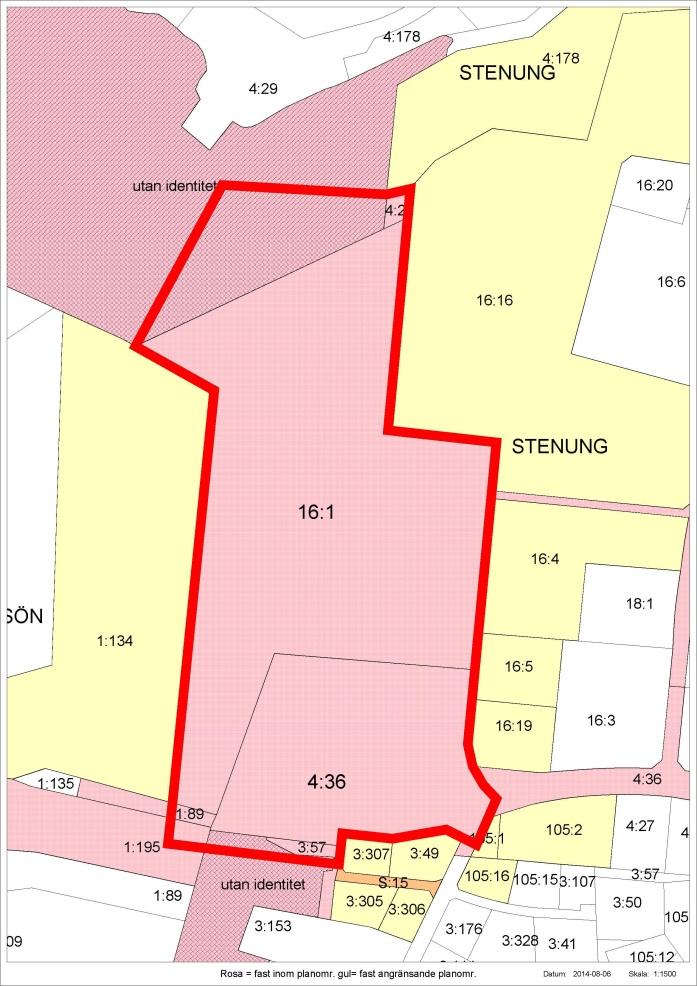 5 Avtal Kommunen avser försälja hela eller delar av kvartersmarken inom planområdet. Exploateringsavtal eller köpeavtal ska upprättas mellan Stenungsunds kommun och exploatören/exploatörerna.