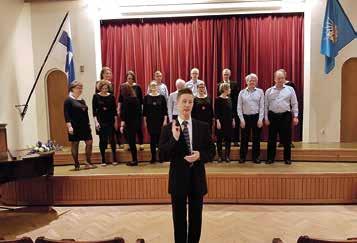 sista övning hölls 18 december. Julfesten med en heldagsövning hölls den 20 januari. Övningar med Ami Aspelund och Sören Lillkung hölls den 11 december.