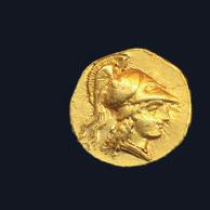 975* Greece. Alexander III, the Great 336-23 BC. Sidon. Gold stater. 8,61 g. Cf Price 3461. VF tooled, scratches. 6 000 984* Byzantine. Justin II 565-78. Constantinople. Solidus 4,49 g. Sear 345.