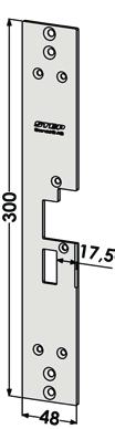 ST1886-B Stolpe höger för Sapa 2086.