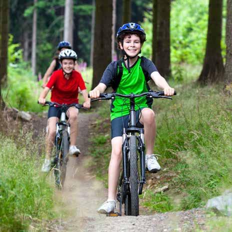 BARNENS MUNKEDAL Cykla Utmana kompisar eller familjen med en cykeltur.