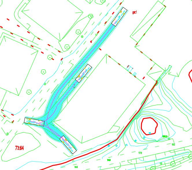 Förslagen utformning för utryckningsfordon skall vara dimensionerat för fordon med maximal längd om