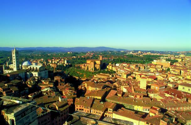 Via Francigena, Siena Acuaoendente, 7 nätter 2(7) Dag 1 Ankomst till Siena Du anländer till staden Siena, som bjuder på mycket historia och kultur.