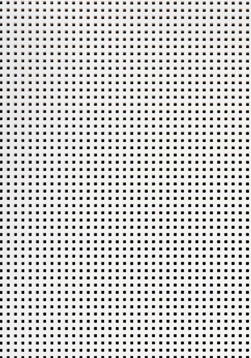 UNITY 3 3.5x3.5 mm kvadratiska perforeringar De kvadratisk pixel-liknande perforeringarna hos Unity 3 ger den ett högteknologiskt utseende.