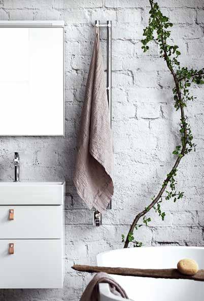Bad, wc, dusch SIGNUM SPEGEL Vit med