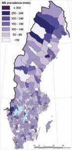 MS epidemiologi Näst vanligaste anledningen till neurologiskt handikapp hos yngre vuxna Multipel skleros Petra Nilsson Neurologen SUS Lund
