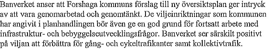 Banverket Markanvändning i närhet av järnväg