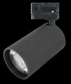 RULLE PRO WARM-DIM 13W 3-fas armatur som skiftar färgton WARM DIM Rulle PRO warm-dim är en 3-fas armatur med små mått som har ett