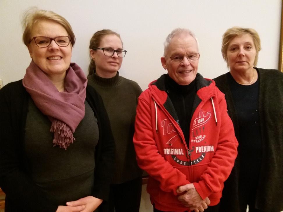 Välkommen med som pensionär! Missionssyföreningen i Smedsby församlingsgård, varannan måndag kl. 13-15 (jämna veckor). Terminsstart 7.1. Karaträffen i Smedsby församlingsgård Se separat program på följande uppslag.