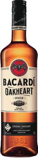 BACARDI RUM 35-37,5% Vol.