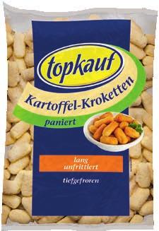 KROKETTEN gefroren, rund, Beutel (2,5-)