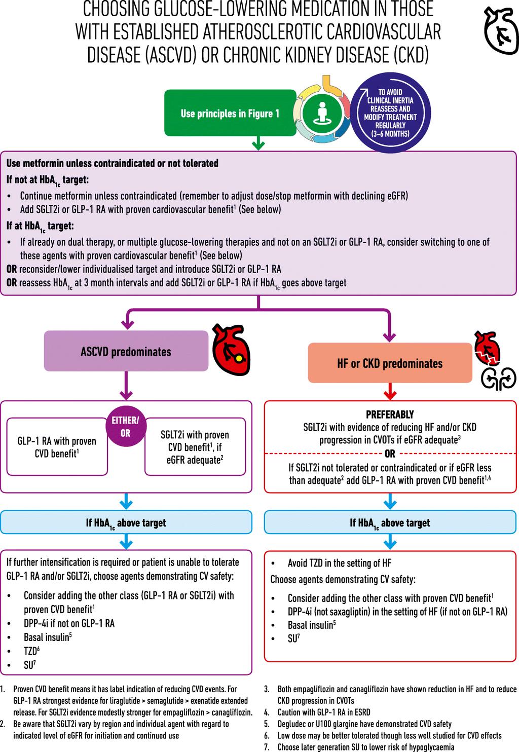 Davies, M. J et al. Management of hyperglycaemia in type 2 diabetes, 2018.