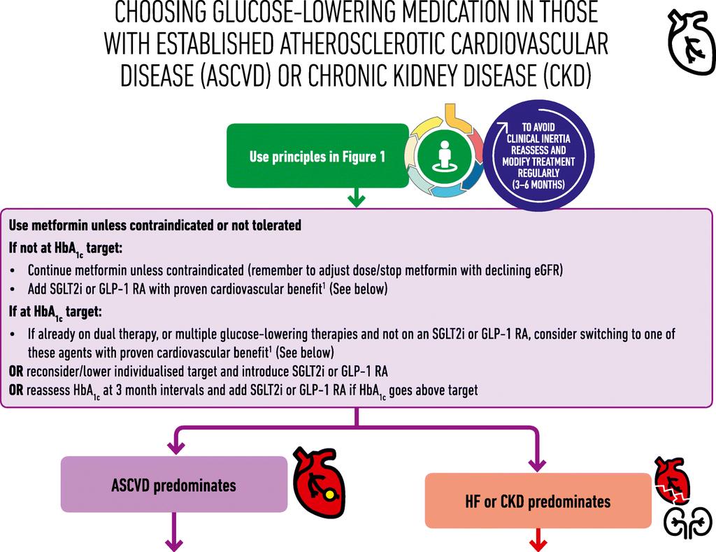 Davies, M. J et al. Management of hyperglycaemia in type 2 diabetes, 2018.