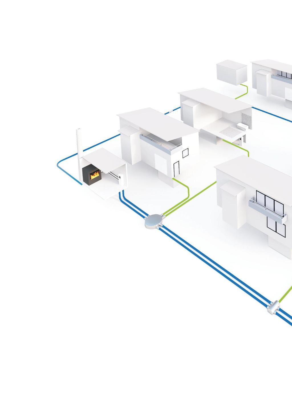 Hållbart, säkert, effektivt & flexibelt Ecoflex Thermo PRO upp till 240 meters längd på rulle Uponor Ecoflex kulvertsystem har vad som krävs!