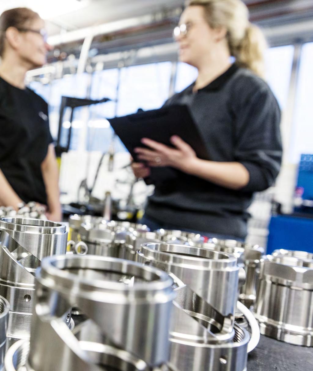 VÅRT UPPDRAG Att långsiktigt stärka konkurrenskraften och lönsamheten för Skaraborgs tillverkande industriföretag.