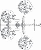 ERVICE Hydraulblock - anslutningsschema HV 8 9 2 20 5 2 3 7 EK 22 4 7 9 6 3 2 4 8 23 0 6 5 075-09-29 Förklaring: HV höjdinställning EK upplyftning enkelrotor bak tandard 2 Lyfta fram till höger (Y2B)