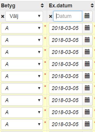 Program dag två Samling 0900 Studiedeltagande Utbildningsinformation Resultathantering Lunch