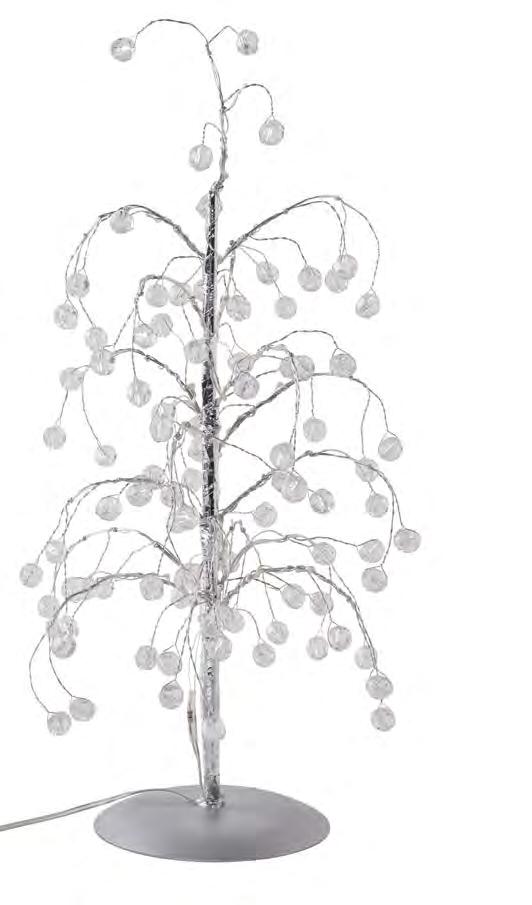 BORD DEKORATION Vackert träd utsmyckat med kristaller. Ordna grenarna som du vill.