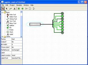 Under Project kan vi lägga till kretsar (Add Circuit) Vi lägger till en som vi döper till xor