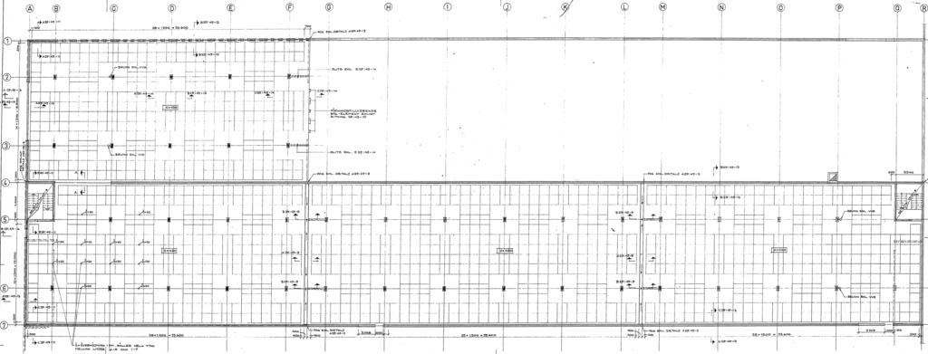 Förklaring Rännor och brunnar i bjälklaget Plan 2 bjälklag A-A B-B