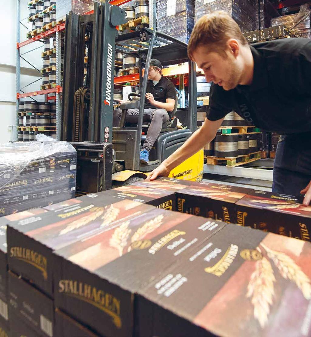 LOGISTIK NYCKELTAL 2018 Omsättning: 6,4 miljoner euro. Antal anställda: 49 personer.