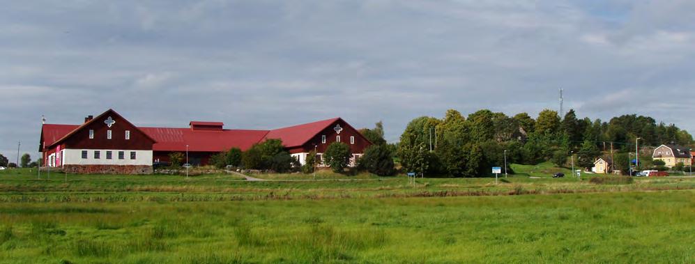 14 / Stadbyggnads- och kulturmiljöprogram för Strängnäs kommun - Mariefred och Läggesta Något jordbruk bedrivs dock inte på det öppna området, då marken är för sank.