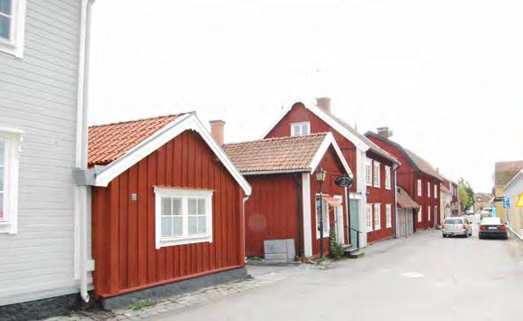 Stadbyggnads- och kulturmiljöprogram för Strängnäs kommun - Mariefred och Läggesta / 19 som hade betydelse för stadens tidiga utveckling. Bebyggelsen.