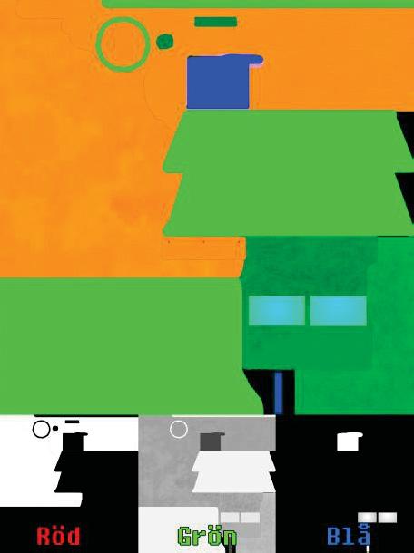 grafiker för att skapa texturer till 3D-objekt. Även valet av att använda Adobe Photoshop är baserat på den kompetens vi redan erhåller.