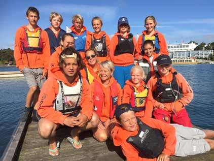 Den större jollen skänktes av Rotary Stenungsund förra året i samband med deras 50-års jubileum.