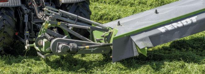 Bästa skyddet Ett fjäderbelastat slagskydd förskonar maskinen mot skador. Den genomgående ramen ger modellerna ytterligare stabilitet.