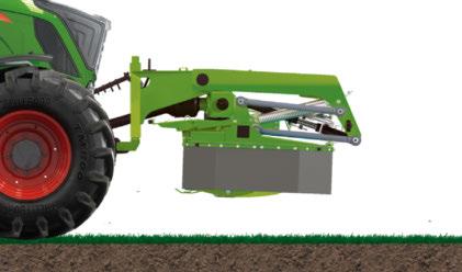 FENDT SLICER FZ: FRONTMONTERING MED AVFJÄDRING Sopar alla utmaningar åt sidan.