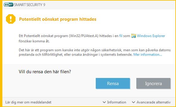 6.1.7 Komprimeringsprogram Komprimeringsprogram är en självuppackande körbar fil som öppnar flera sorter skadlig kod i ett enda paket.