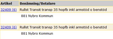 Á-priset på standardkomponenterna är i regel 0,- eftersom de ingår i priset, däremot på övriga komponenter blir det en kostnad enligt aktuellprislista.