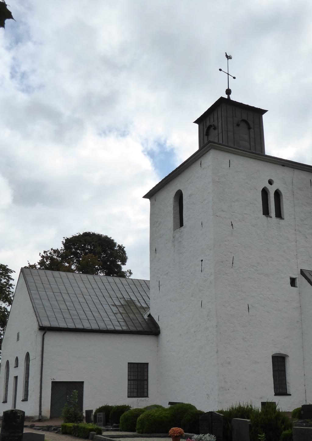 Hallaröds kyrka P Hallaröd socken, Höörs kommun, Skåne Rapport/installation avfuktare