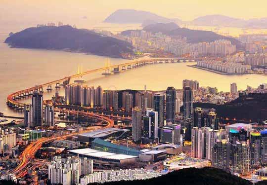 22 okt Busan, Sydkorea I sundet mellan Korea och Japan på samma breddgrad som Los Angeles, ligger Staden Busan med en av världens största handelshamnar.