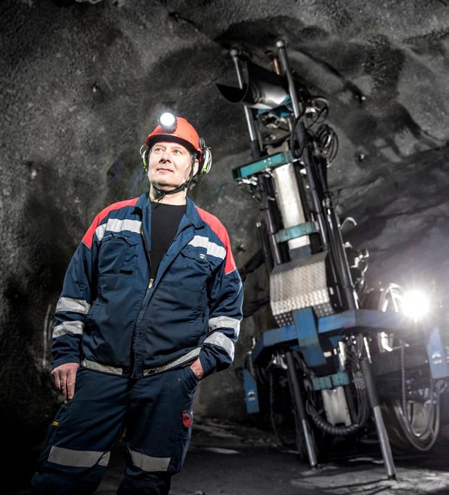 DIVISION SPECIALPRODUKTER Division Specialprodukter är en ledande global leverantör av industrimineraler med stort fokus på de egna mineralerna magnetit, mica och huntit.
