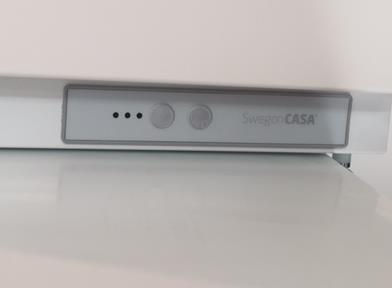 4 (10) KÖK Volymkåpa i kök Volymkåpan i kök har ingen egen fläkt utan den är kopplad till husets centrala ventilation och det s.k. FTX-aggregatet.