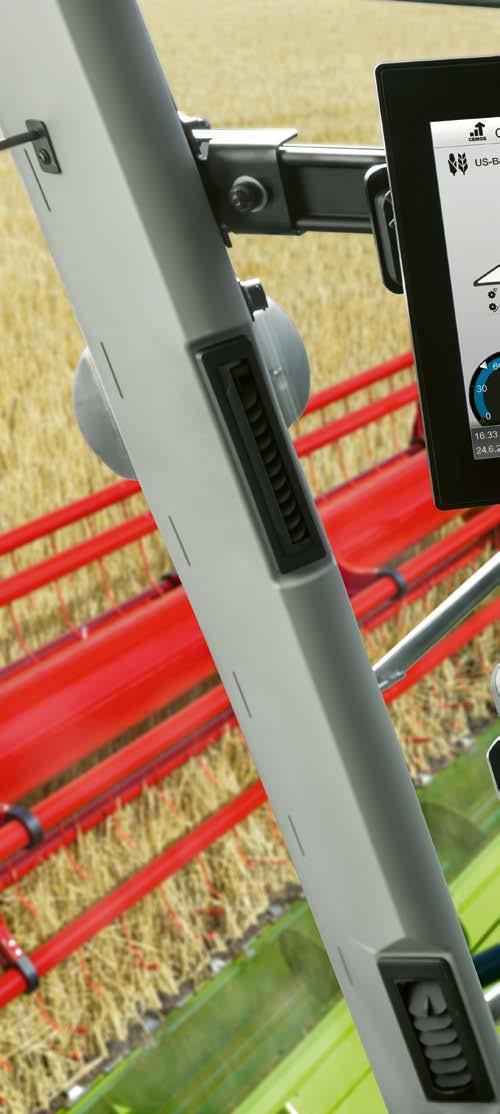 Guld för CEMOS AUTO THRESHING. Nya LEXION Automatiskt tröskverk för LEXION 700.