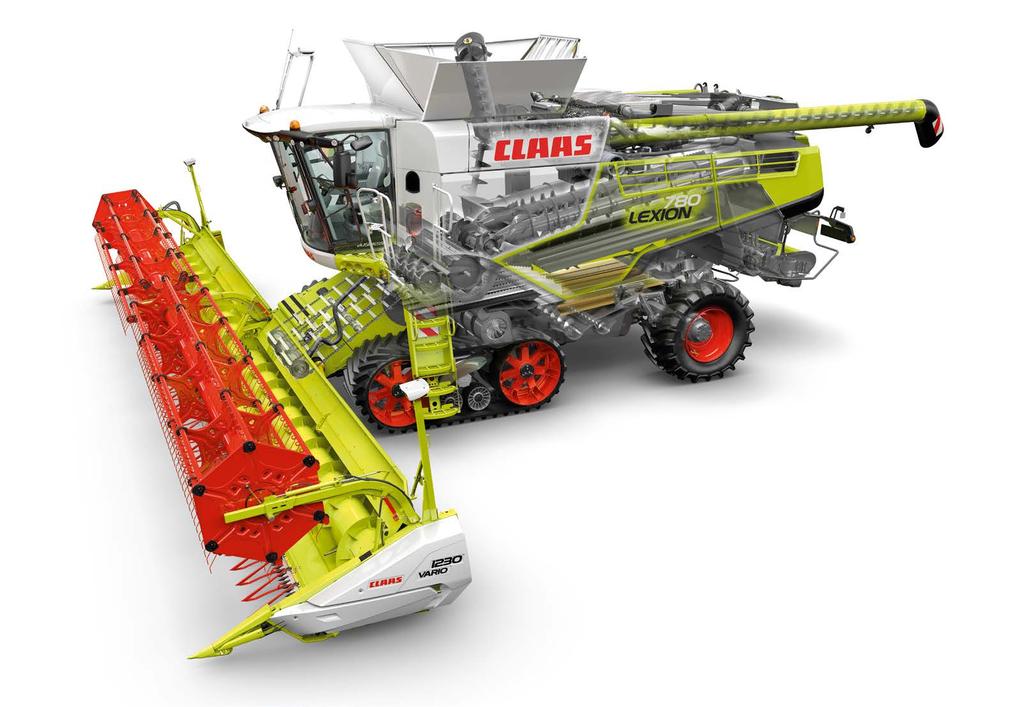 LEXION 700 i översikt.