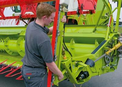 Skärbordsbotten med integrerade rapsplåtar Variabel skärbordslängd från -100 mm till + 600 mm, ställbar via multifunktionsspaken Steglös förskjutning av skärbordsbotten på totalt 700 mm Automatisk