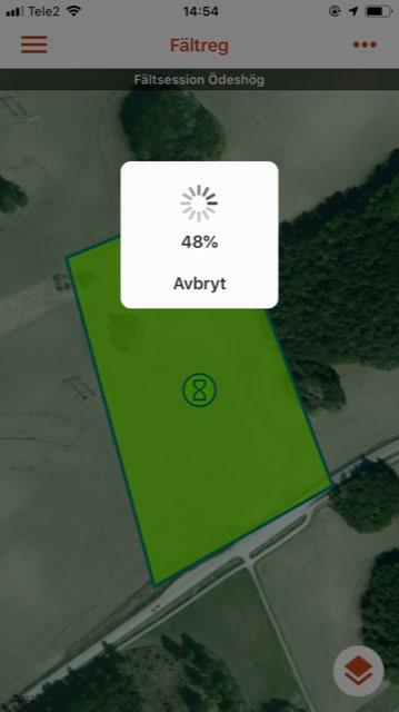 För att nå ritverktyget måste du ha en fältsession aktiverad.
