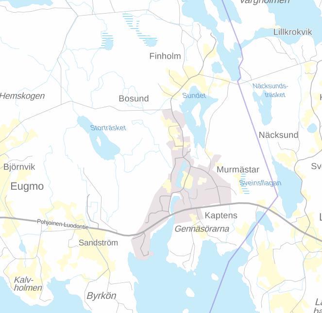 1-5 2. KONTAKTPERSONER Planläggningsarbetet förverkligas som ett samarbetsprojekt mellan Larsmo kommun och Ramboll Finland Oy.