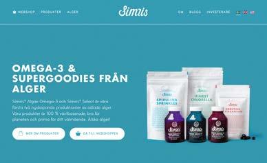 DELÅRSRAPPORT JANUARI MARS SIMRIS ALG 9 ORDLISTA DHA Dokosahexaensyra, essentiell omega-3-fettsyra som finns i marina organismer (alger, skaldjur, fisk).