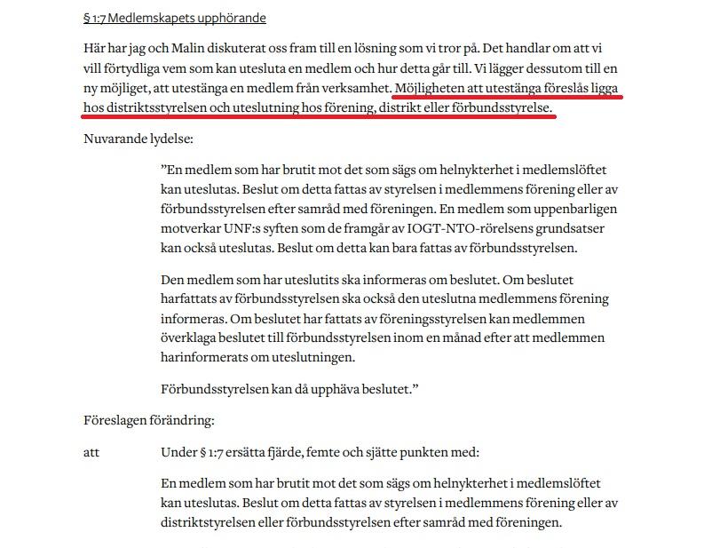 Enligt undertecknad är det numera tydligt verksamhetsavstängning kan bara distriktsstyrelsen besluta om. Däremot ställs vi inför två ytterligare problem. 1.