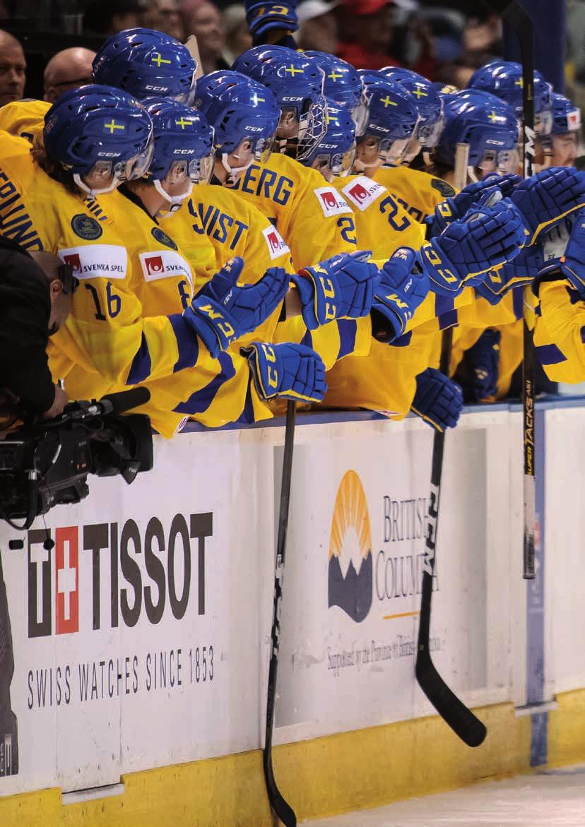 Innehåll Svensk ishockey engagerar 4 Ett verksamhetsår ytterligare ett steg mot vår vision 10 Utmärkelser
