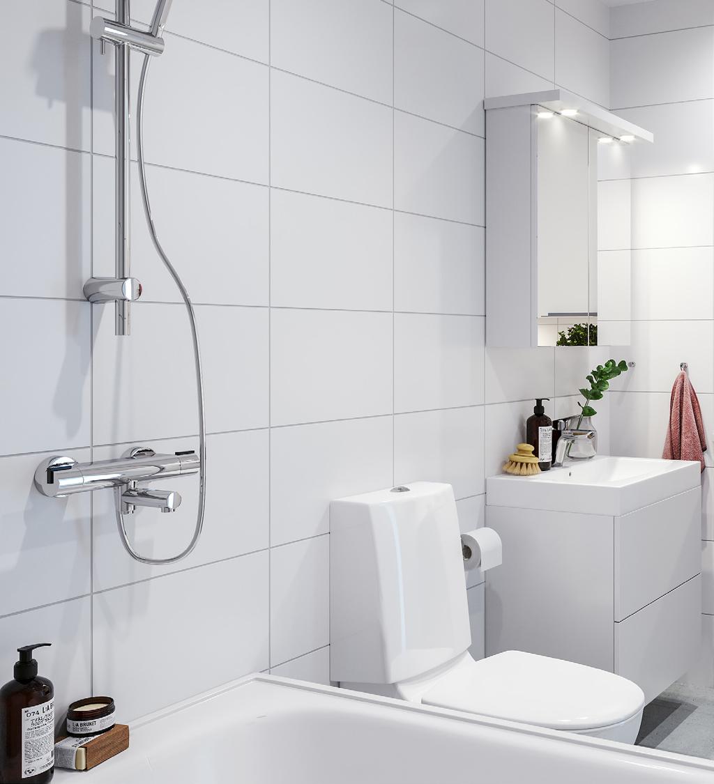 Här finns både enplanshus på 93 kvadratmeter samt tvåplanshus på 108 kvadratmeter, flexibla boenden för både den lilla och stora familjen. Båda husen är rymliga med smart planlösning.