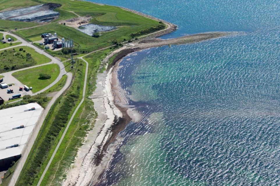 Höganäs AB skapar grönområden Invallning Kustpromenad