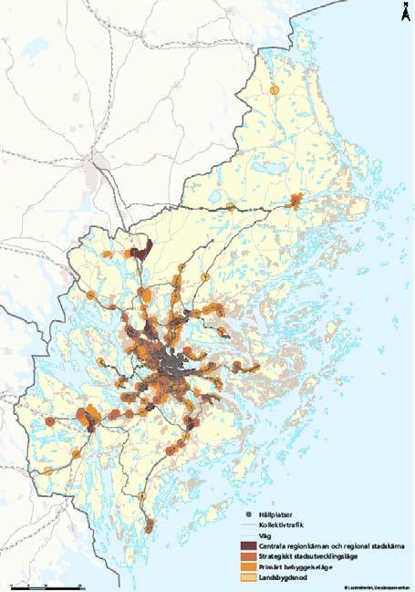 Den regionalt prioriterade bebyggelsestrukturen Tillväxt- och
