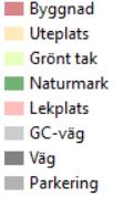 Figur 9. Kartering av planerad markanvändning i ArcGIS. 4.